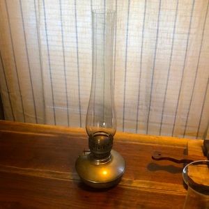 Vintage oil lamp